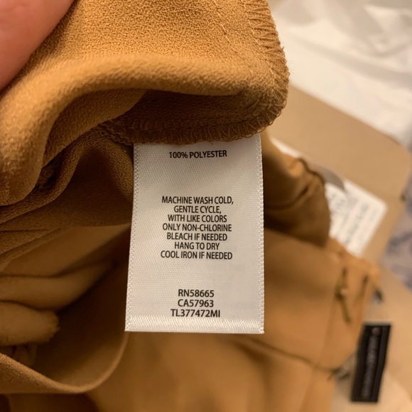 NWT leith wide leg crepe pants size xs - Picture 2 of 8